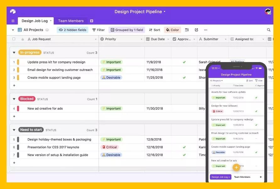 airtable jotform