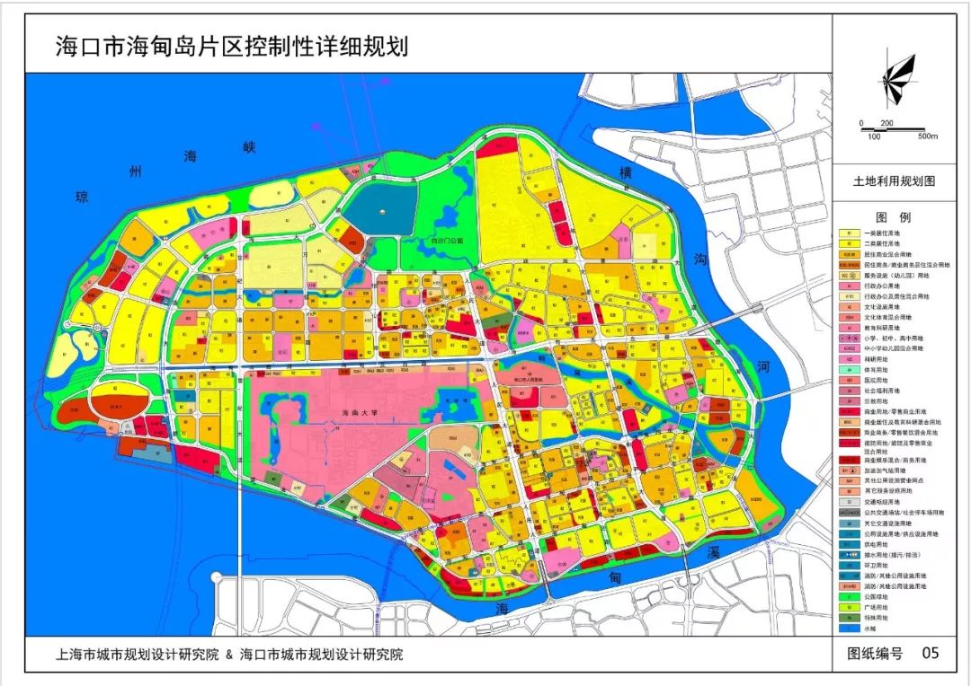 公示!未来海口市海甸岛等4个片区将这样定位布局↓