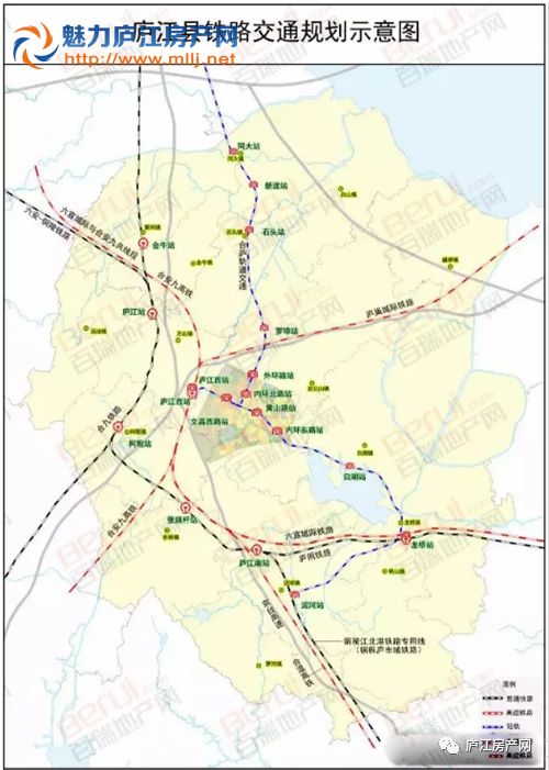 分别为: 同大站→新渡站→石头站→罗埠站→外环路站→内环北路站