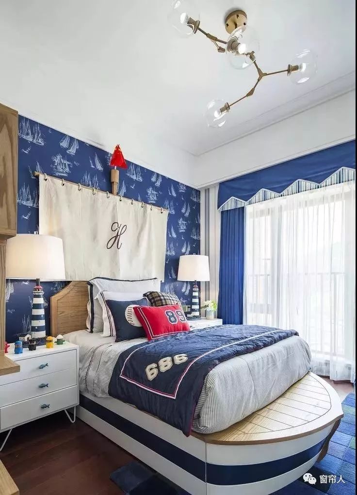 怎么装饰房间好看蓝色系 7d98c014b79c47d4a27480180e47250a.jpeg