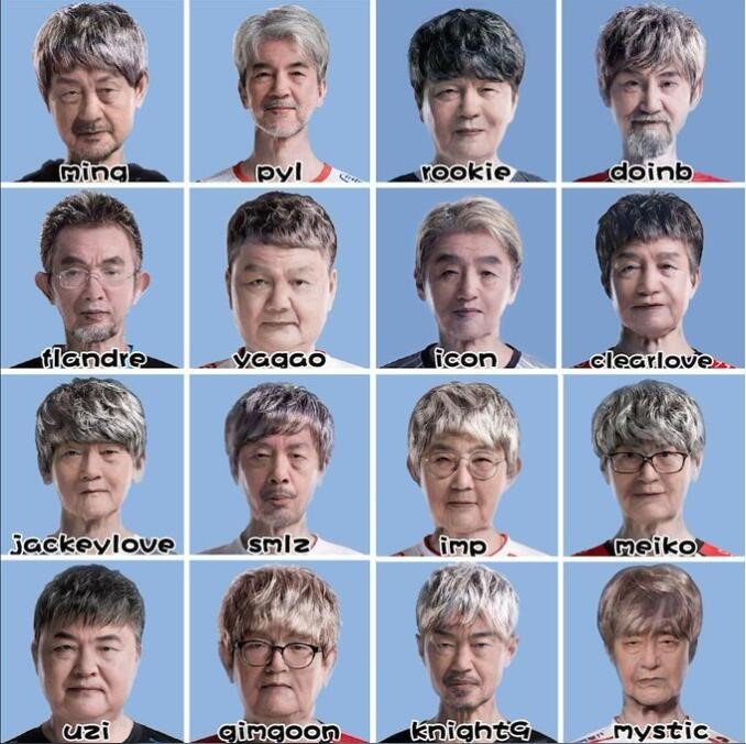 doinb撞脸猴子图片,doinb猴子笑照片 lol:lpl选手老年照,doinb撞脸ki上校,lgd将反向贯彻到底
