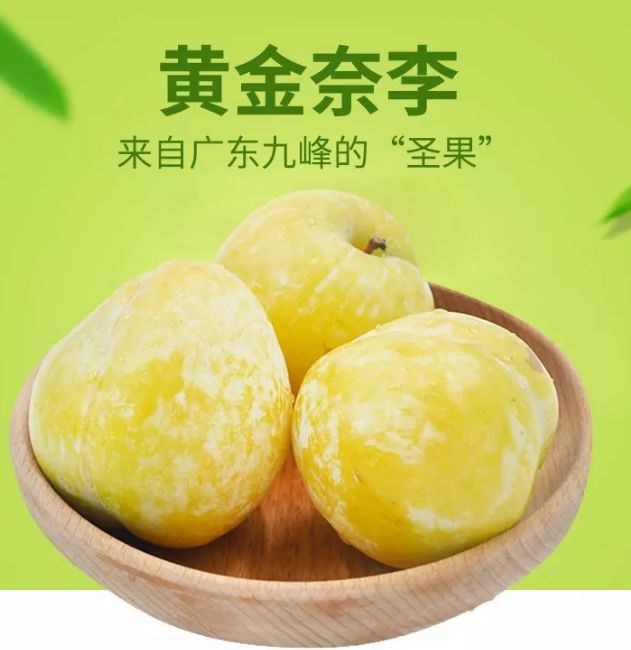 都市云秒杀买奈李送海鲜正宗乐昌九峰黄金奈李