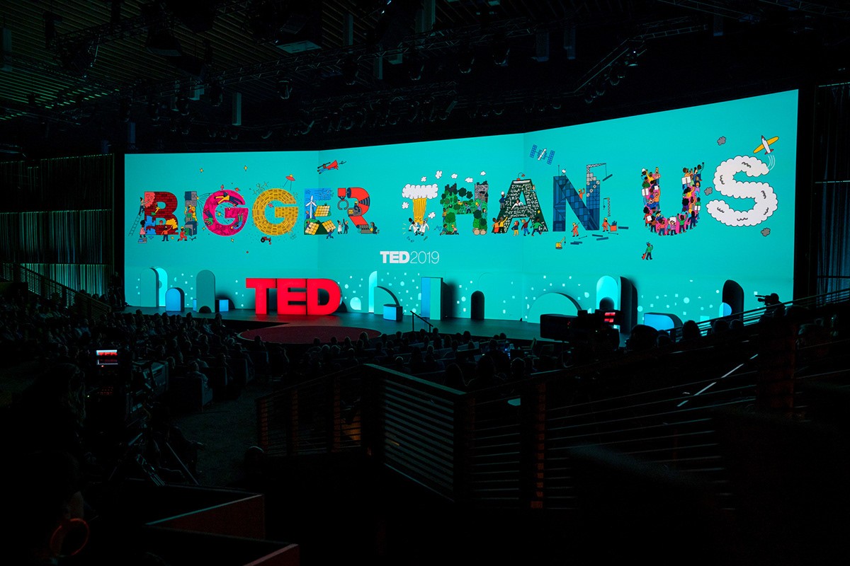 ted 2019舞台视觉设计揭秘,这波操作实在666!_大会