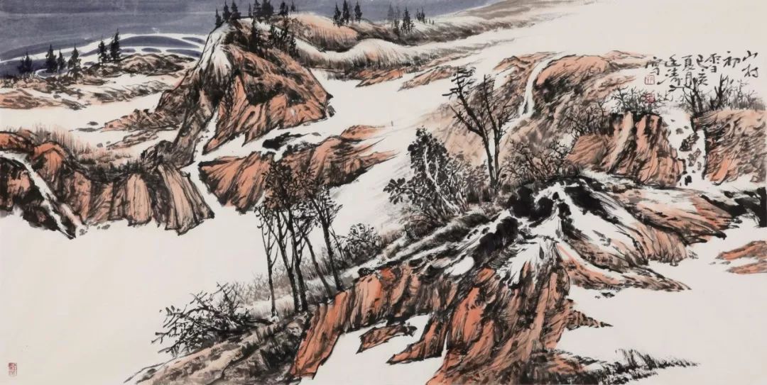原创艺术中国尹廷涛国画作品赏析