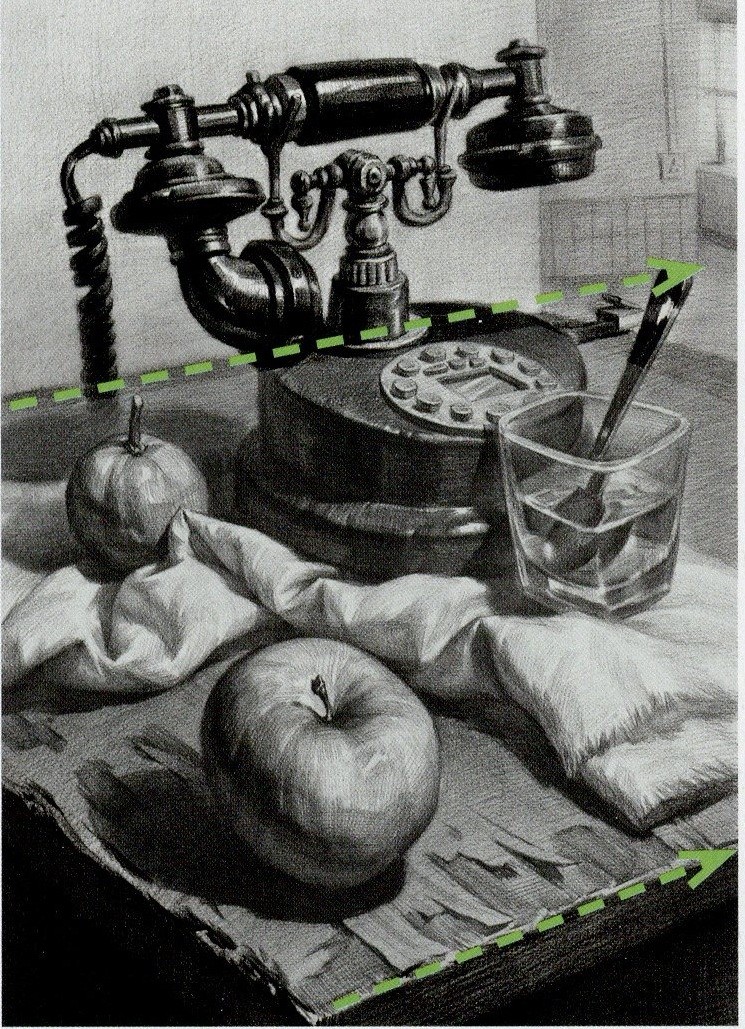 超强干货丨影响素描画面空间塑造的因素