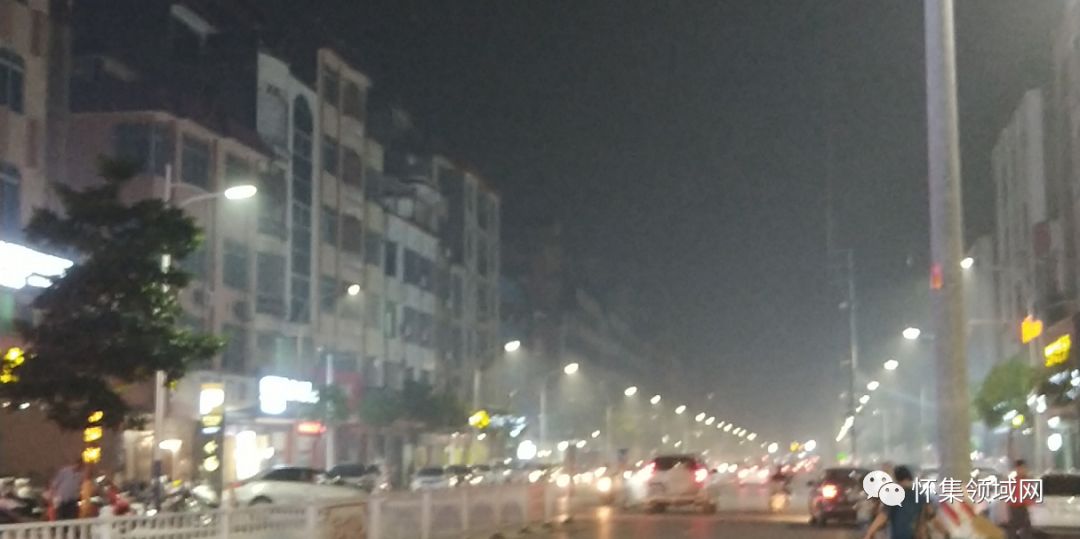 仲夏夜的怀城,灰蒙蒙的天!这不是雾而是yan!