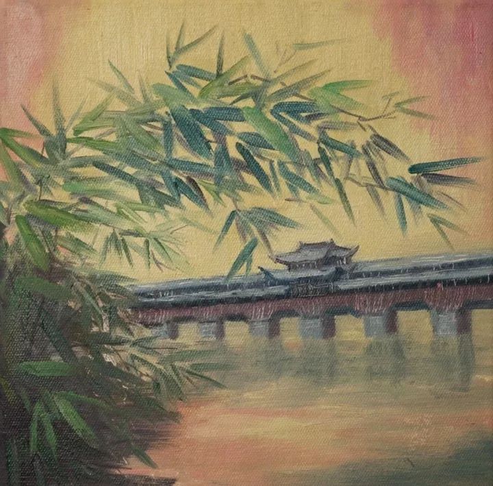 丽州人文美永康画家画永康她画中的这些地方你都去过吗小编全都去过哟