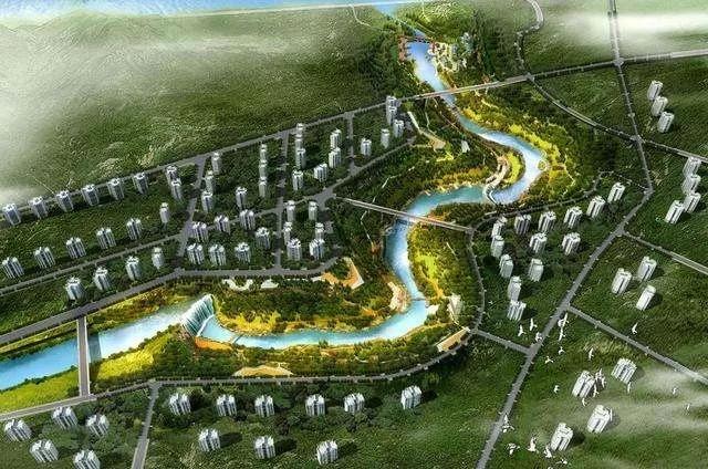 广安西溪河沿线景观将进一步升级,城区段绿化景观规划