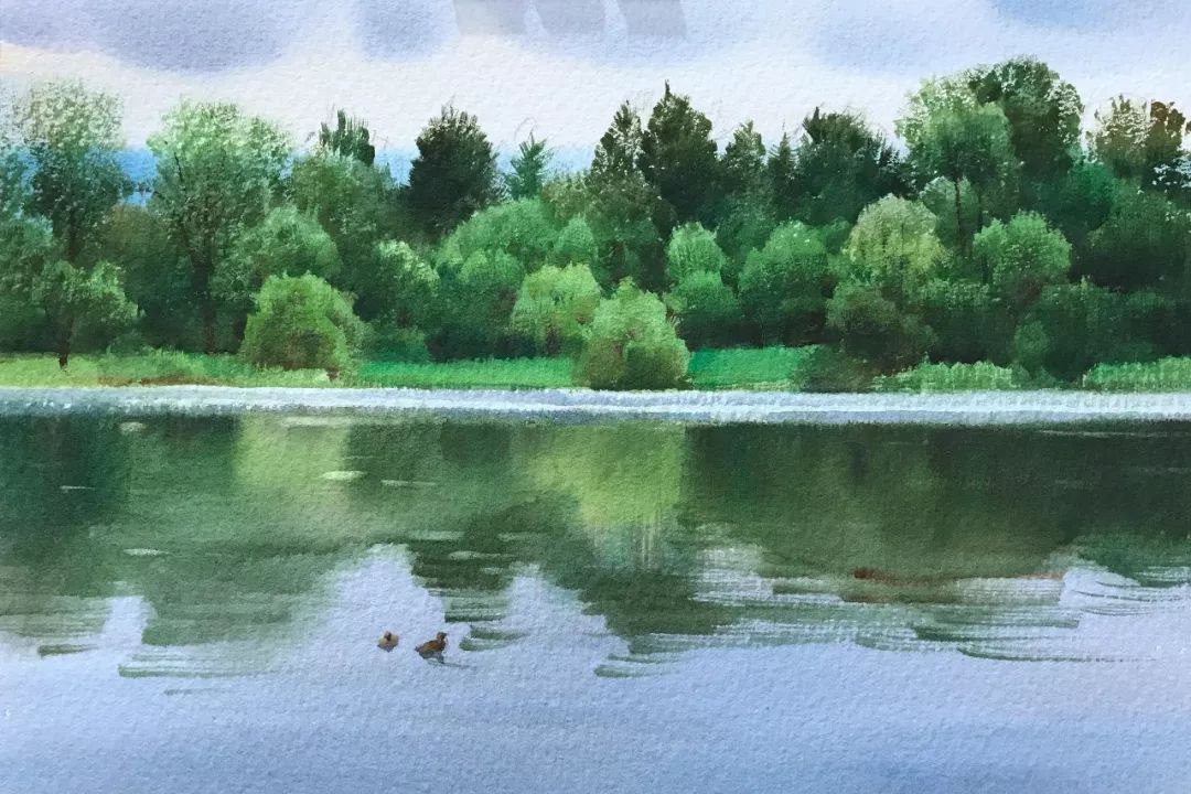 传承与创新丨画为心印悠扬之美——刘永健_水彩画