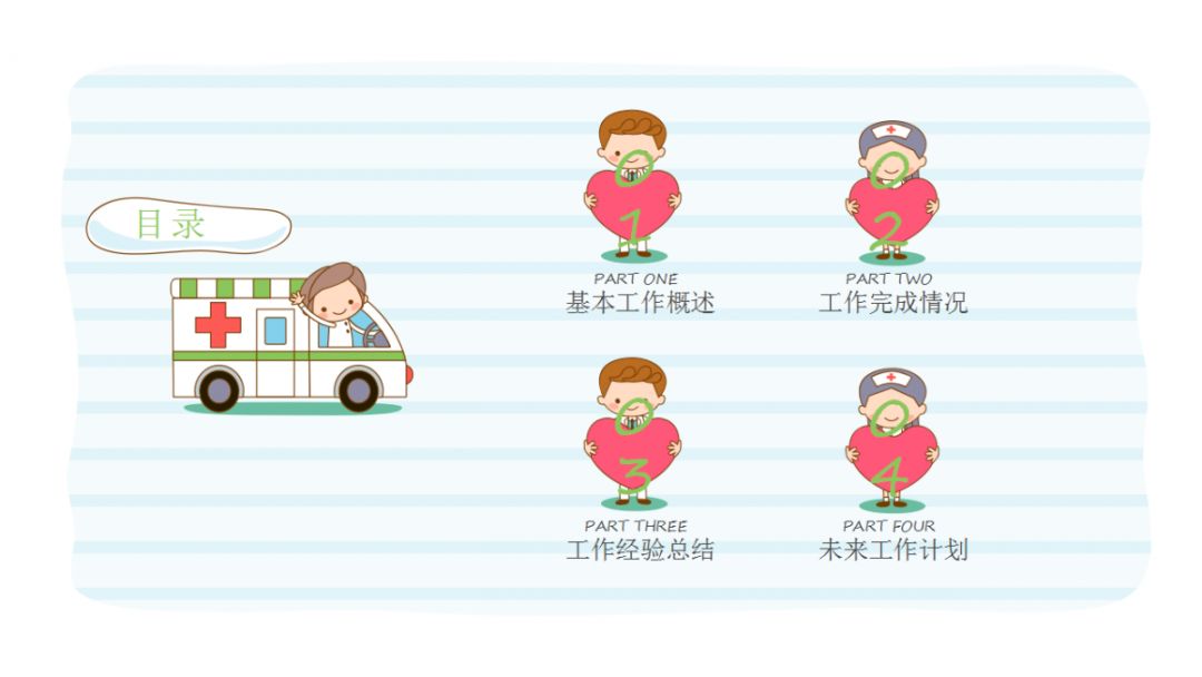 100套医护专属精品ppt模板限时领取