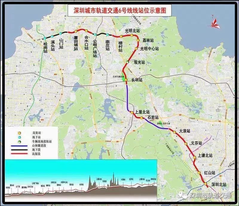 第二条可能改变光明格局的是深圳地铁13号线.