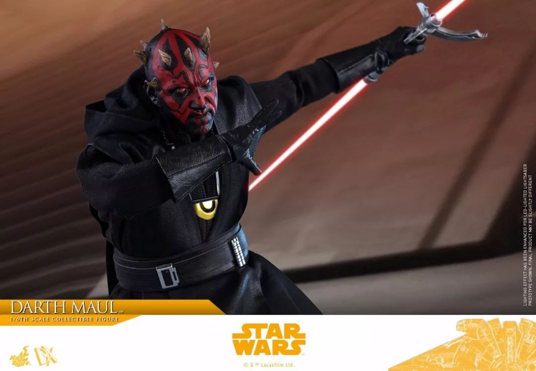 新品:1/6 dx18《游侠索罗:星球大战外传》- darth maul/达斯·摩尔 2