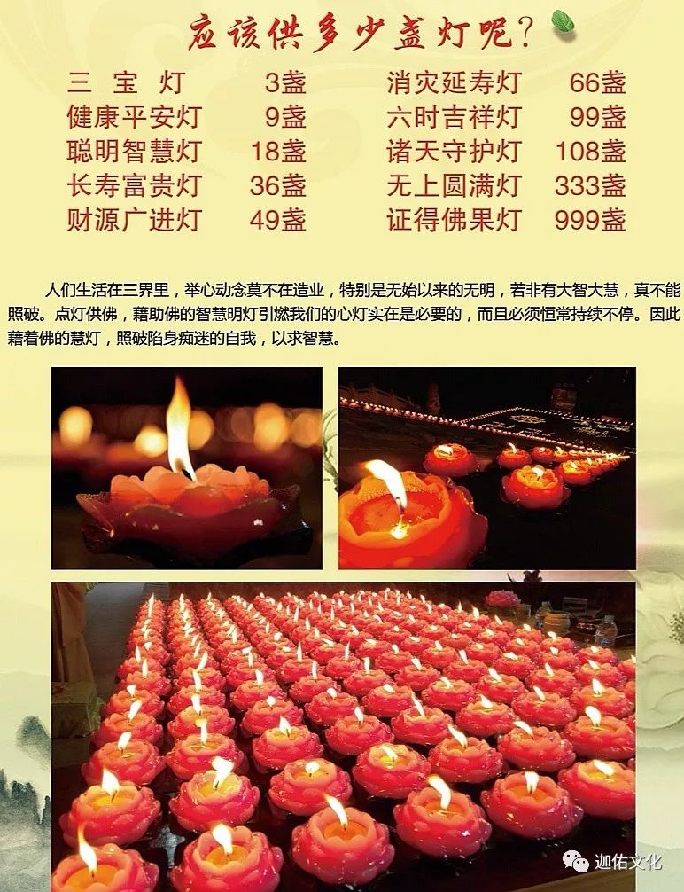 《大藏经》供灯的十种功德一者,照世如灯.二者,肉眼不坏.