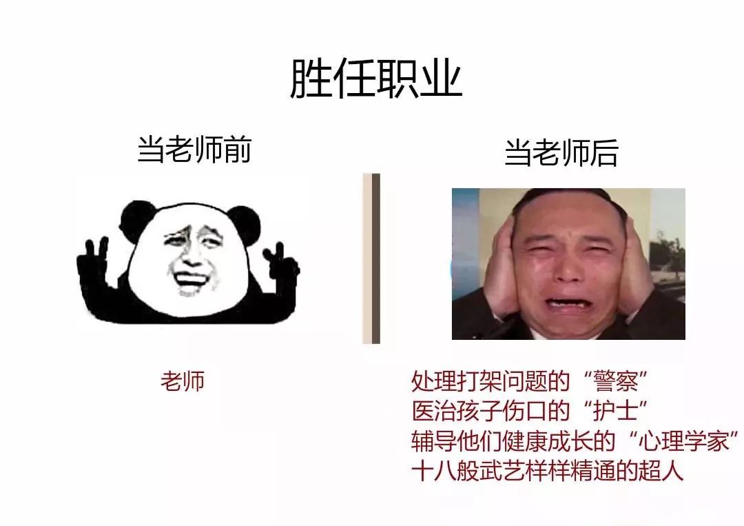 你以为的当老师vs现实中的你老师!哈哈哈