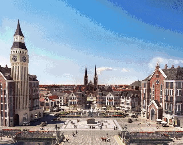 罗兰小镇 即将闪耀江城 汲取其数百年的文化精髓 荟萃欧式建筑风格