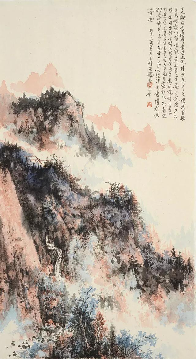 马龙笔下的云山之美山水画作品欣赏