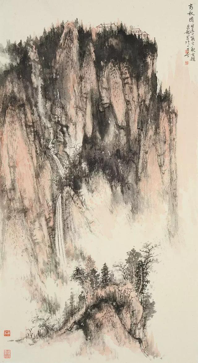 马龙笔下的云山之美山水画作品欣赏