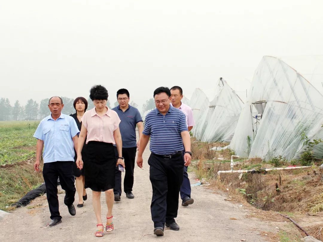 陈永凤总经理一行到河南航天豫南基地进行调研