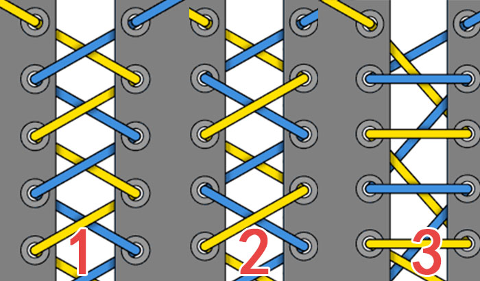 运动鞋带的24种系法图解