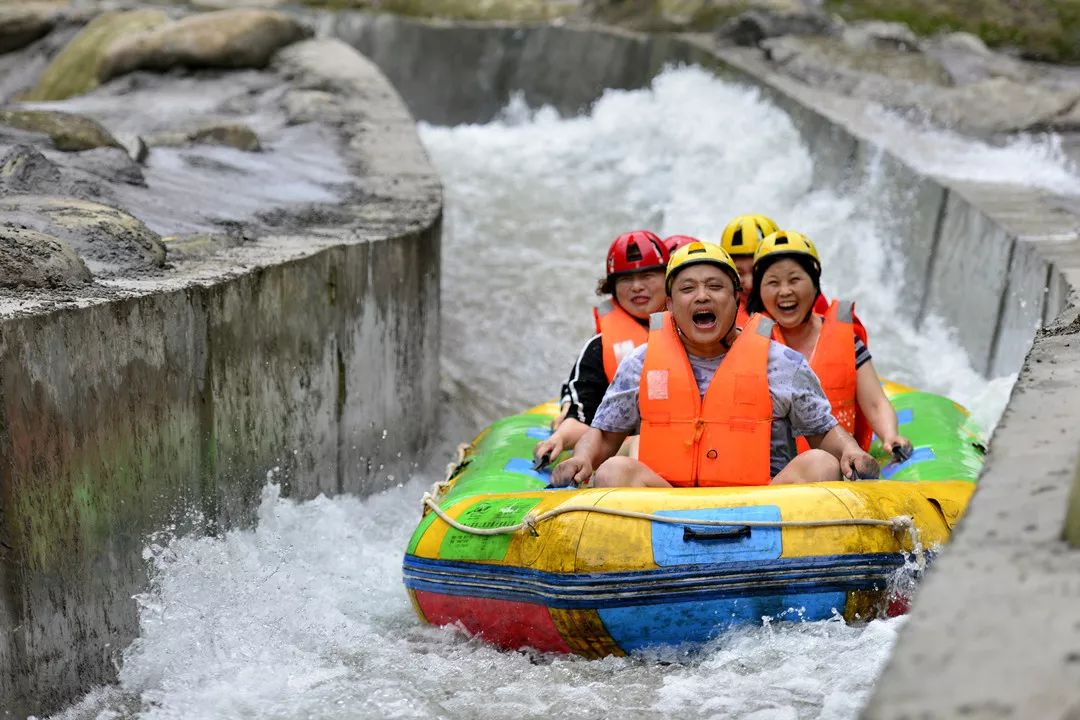 漂流,网红浪摆桥,水世界,来沐川龙门大峡谷漂流感受夏日的清凉与刺激!