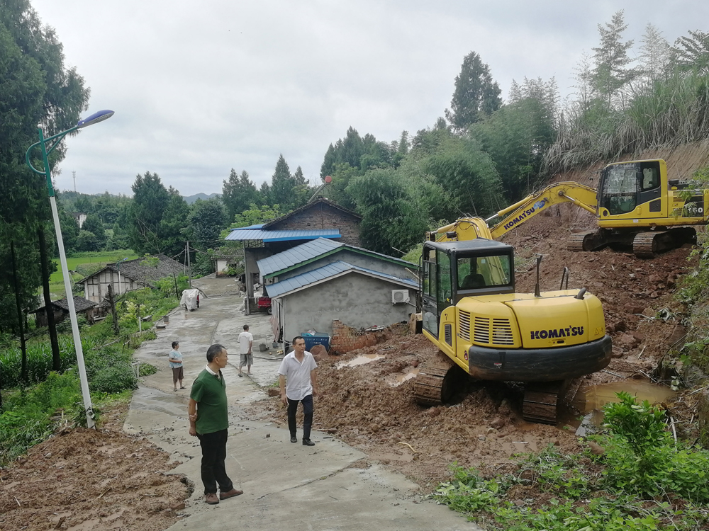 槐树镇组织实施暴雨后自救工作西充县人民政府