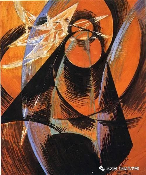 意大利未来主义代表画家 giacomo balla 经典绘画作品_贾科莫