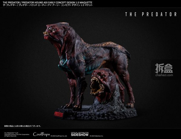 coolprops 铁血猎犬 predator hound 1:3雕像