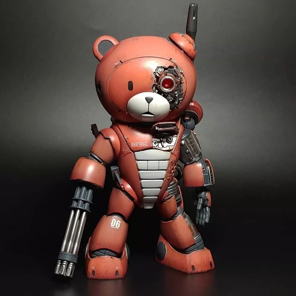 破外甲露内构蒸汽朋克风熊霸改造作品