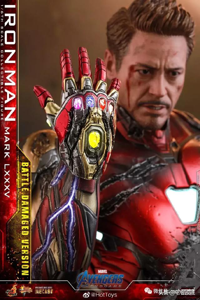 模玩资讯hottoys钢铁侠马克85战损版