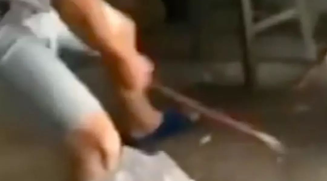 棍子都被打断!男子暴力殴打一对亲生儿女,原因竟是