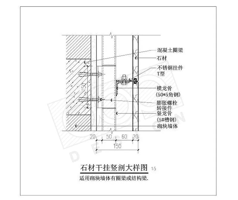 设计知乎设计师必备干货之墙面石材干挂工艺