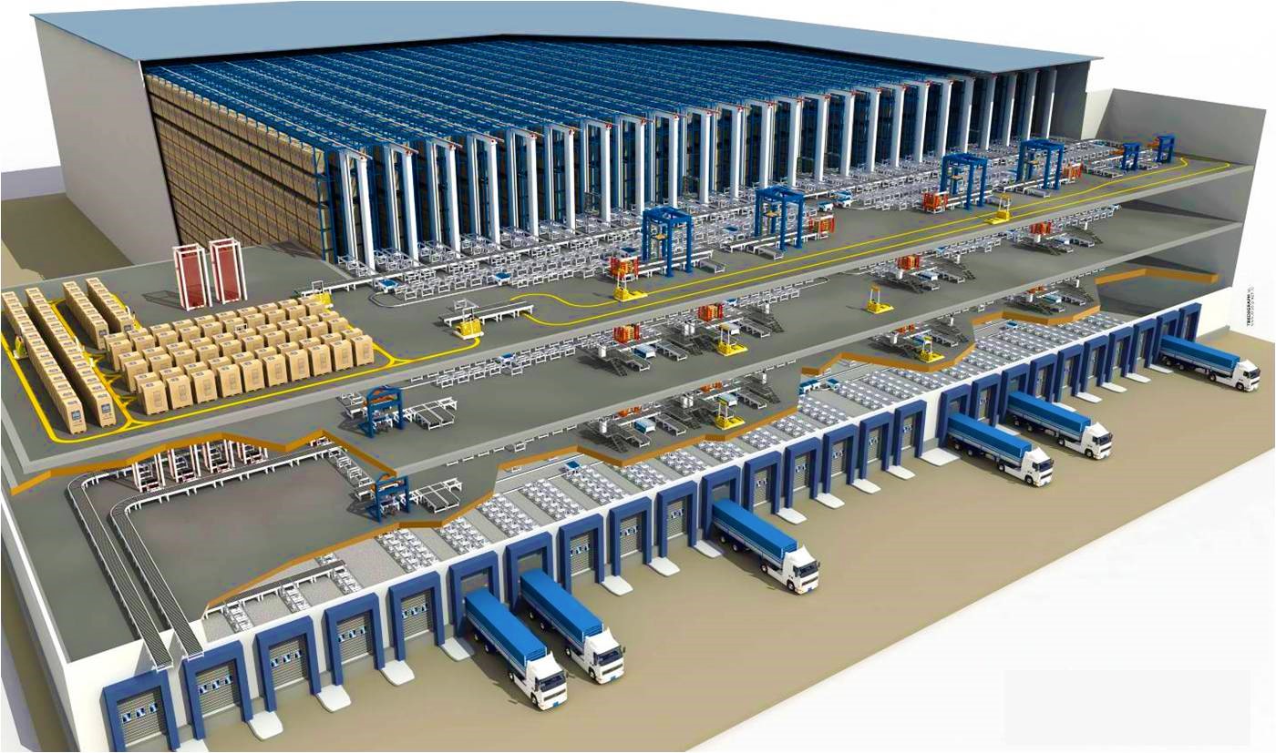现代化物流中心必须要具备的仓库货架系统