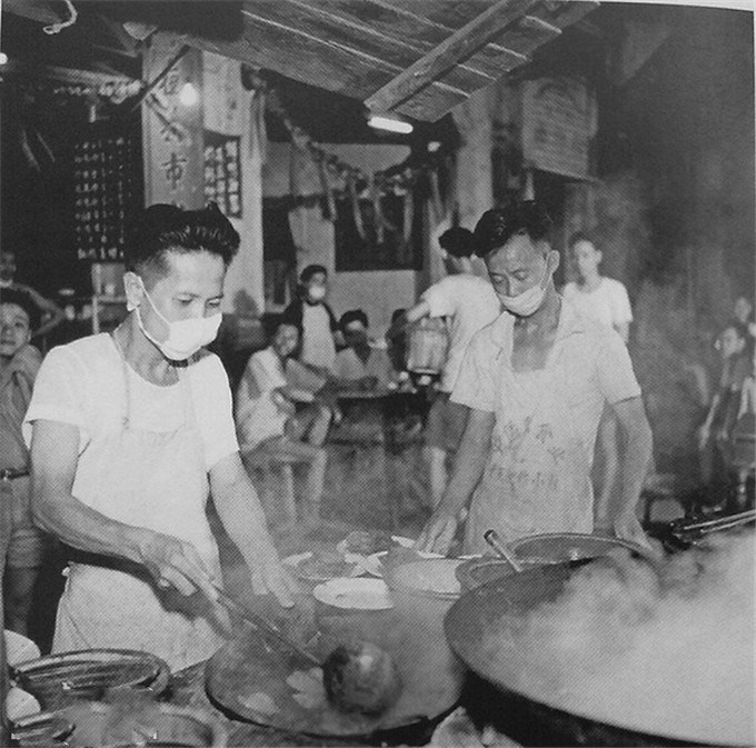 1962广东广州 吃夜宵