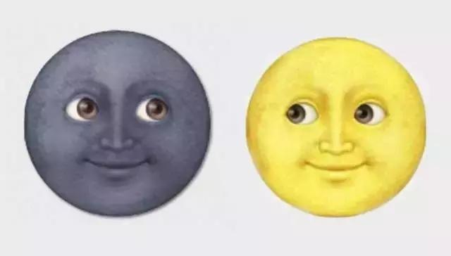 emoji表情里的月亮脸就是在致敬piero本人,以及 他笔下的太阳月亮和