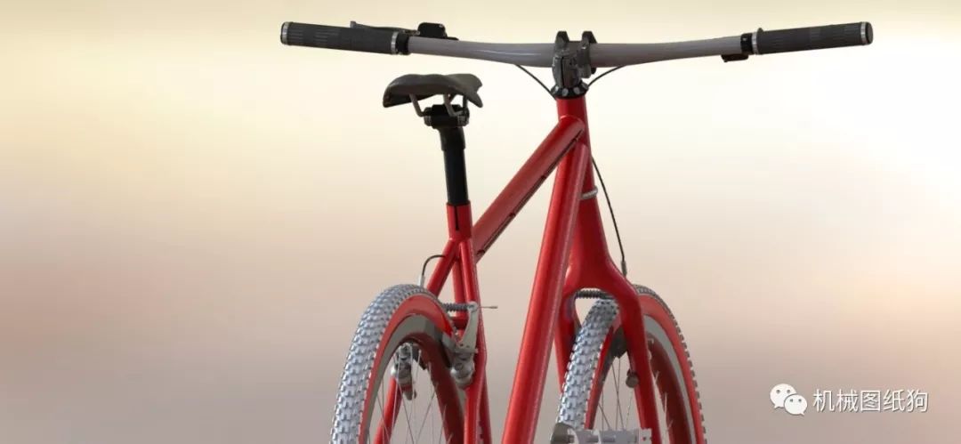 【其他车型】bicicleta自行车模型3d图纸 solidworks设计