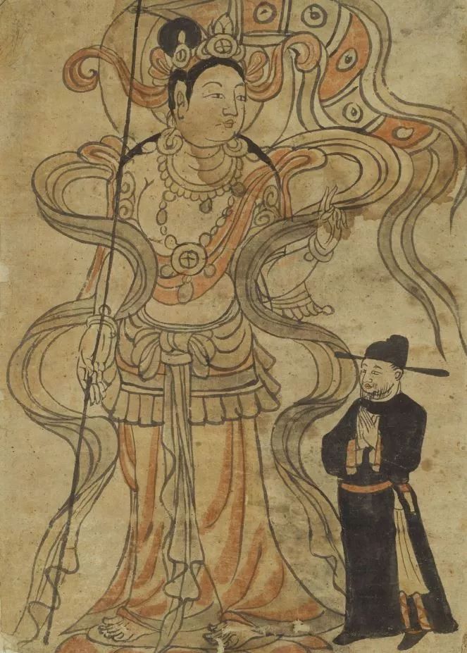 敦煌遗画上的供养人