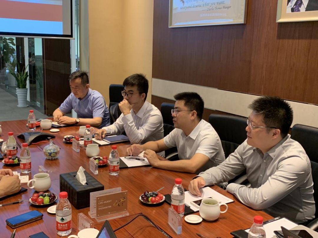 集团总经理助理安诚资本总经理胡启胜一行赴正心谷创新资本考察交流