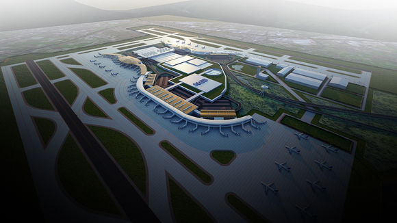 宁波栎社国际机场三期总体规划由上海同济设计院与戴高乐机场管理集团