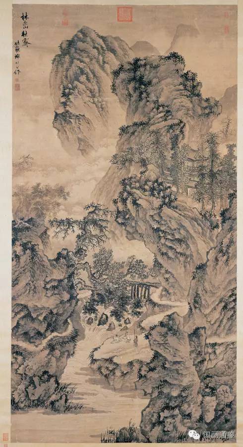 明代大画家谢时臣传世作品