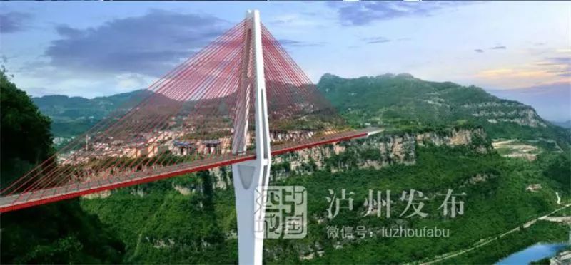 泸州又要建一座跨省大桥了美酒河特大桥长这样