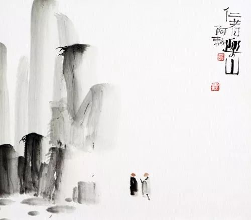 这些小画,意境美得不像话!
