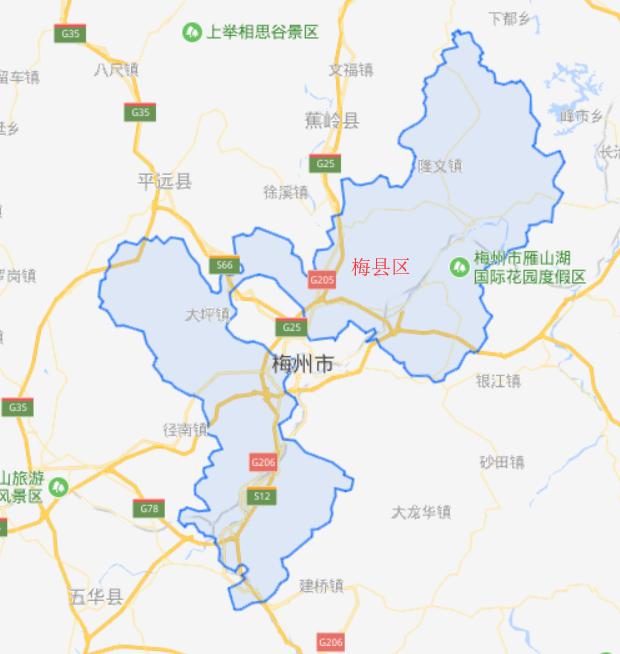 梅县区三乡人口有多少_梅县区地图