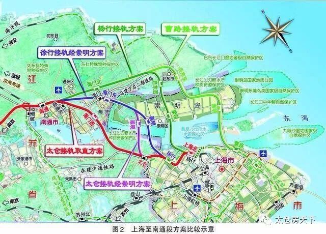 江苏北沿江高铁