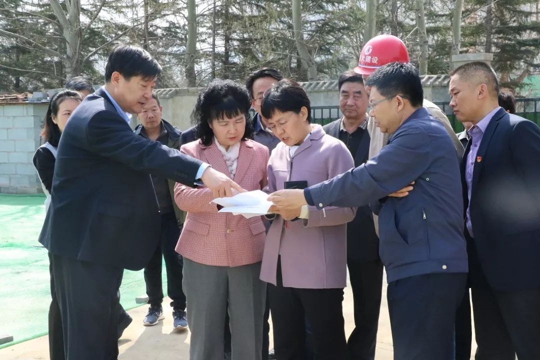 潍坊市副市长李平 到施工现场调研指导