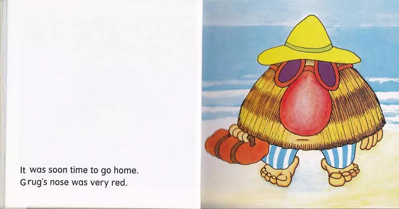 美国人讲故事（11） | grug and the beach 瓜哥去沙滩