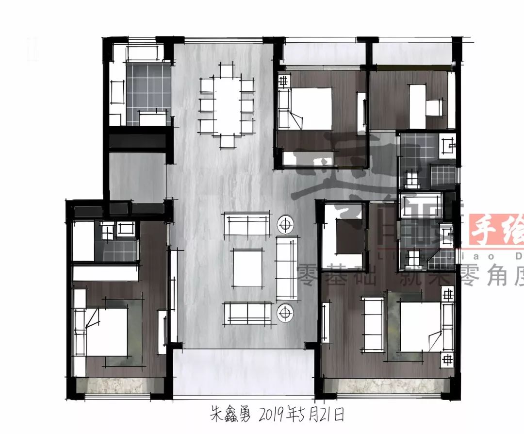 室内ipad手绘13节课让室内设计图面表现更简单快捷