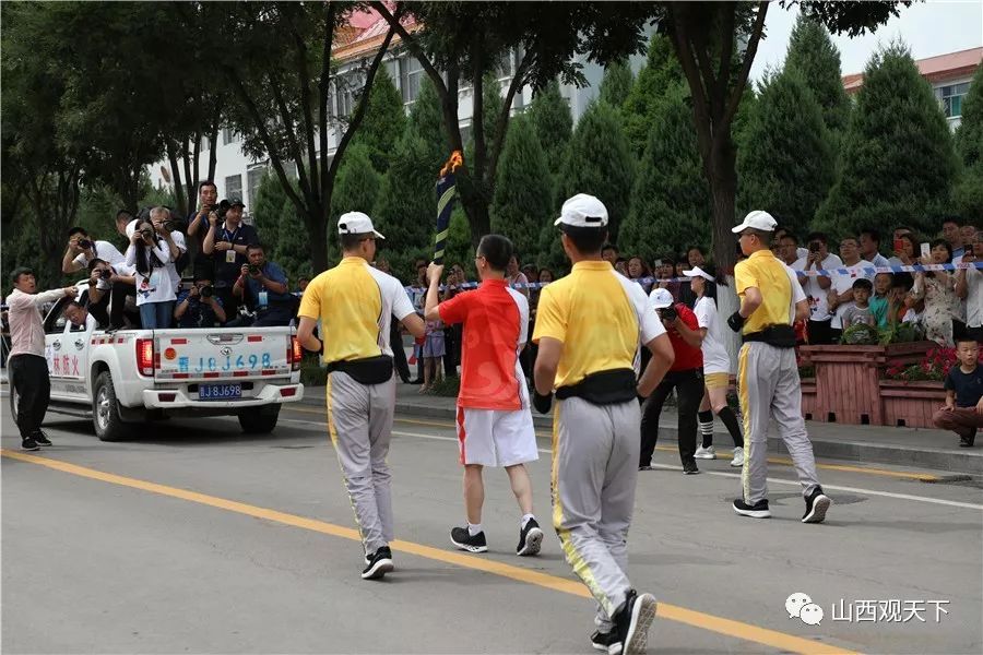 接力青春!二青会火炬传递岚县站完美收官!