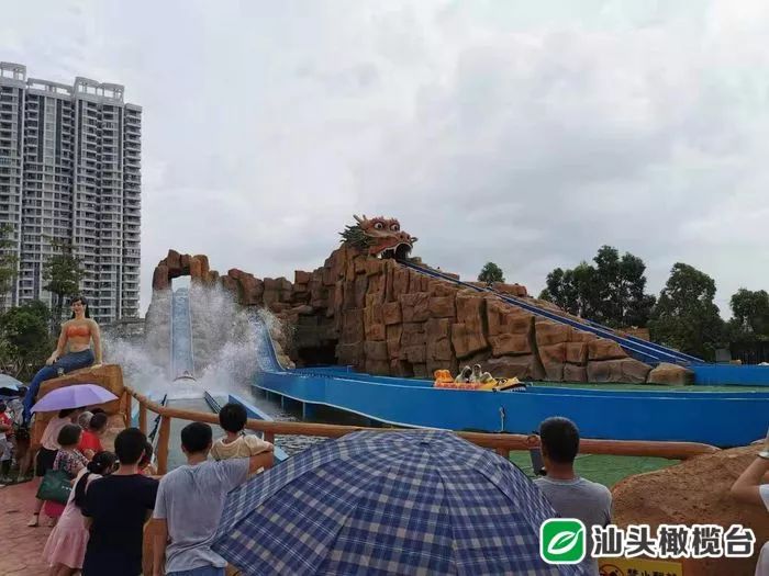 汕头星城湾欢乐世界正式开园市民玩high了