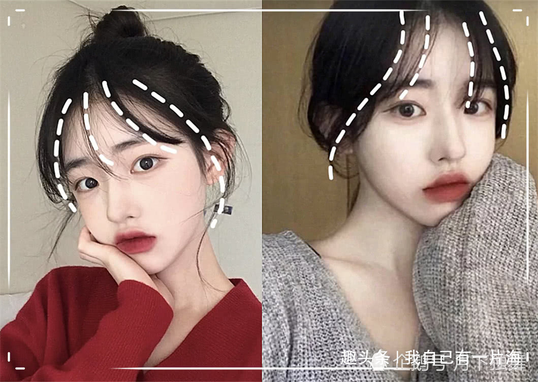 "空气刘海"已过时,最近流行"法式刘海",轻松美出网红范!
