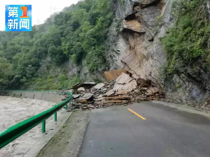 这些地方道路中断,跨江桥冲垮!(附视频)_勉县